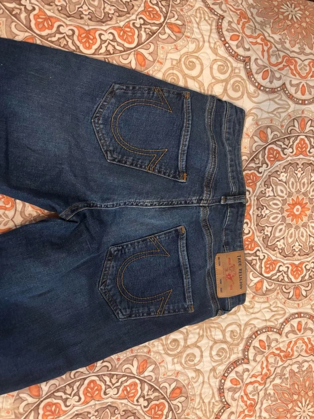 True Religion Dark Blue Flare Jeans